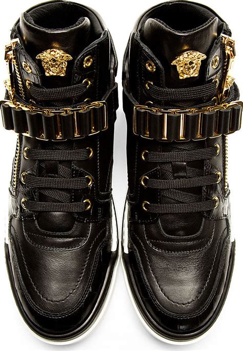 versace mens wear 2000|high top Versace sneakers men.